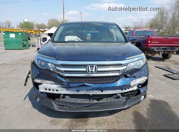 5FNYF5H55JB002313 2018 HONDA PILOT Dark Blue 