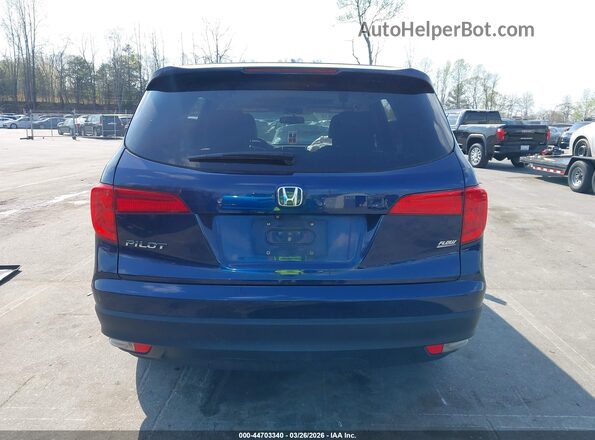 5FNYF5H55JB002313 2018 HONDA PILOT Dark Blue 