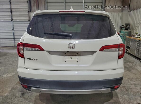 5FNYF5H58KB014618 2019 HONDA PILOT White 