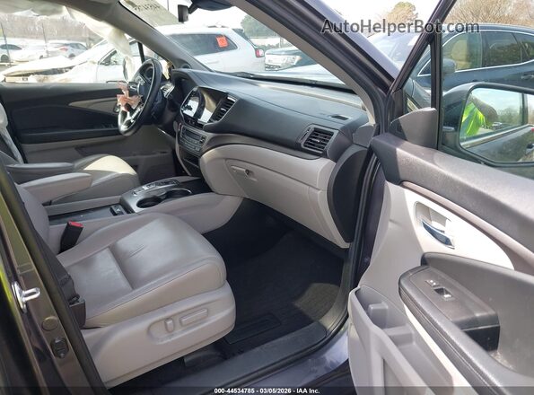 5FNYF5H58MB024567 2021 HONDA PILOT Gray წინა სალონის ხედი