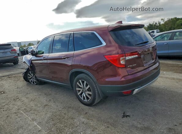 5FNYF5H59KB045571 2019 HONDA PILOT Бордовый 