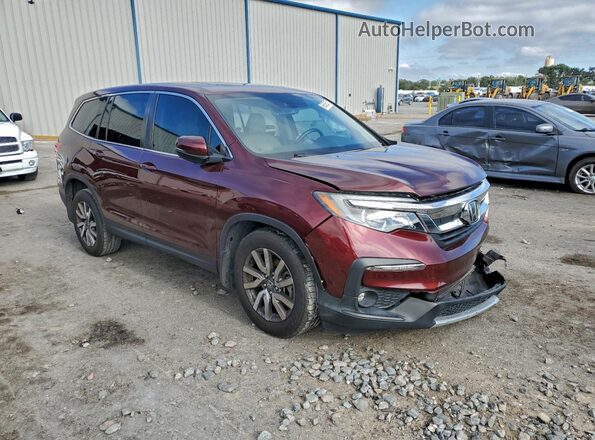 5FNYF5H59KB045571 2019 HONDA PILOT Бордовый 