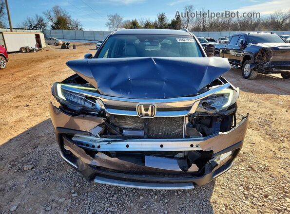 5FNYF5H65KB041784 2019 HONDA PILOT Gray 