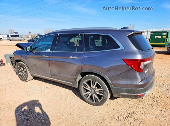 5FNYF5H65KB041784 2019 HONDA PILOT Gray 