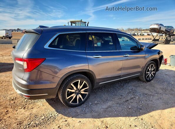 5FNYF5H65KB041784 2019 HONDA PILOT Gray 