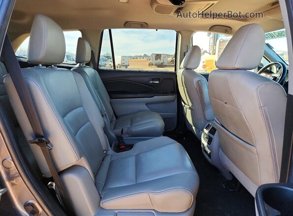 5FNYF5H65KB041784 2019 HONDA PILOT Gray 