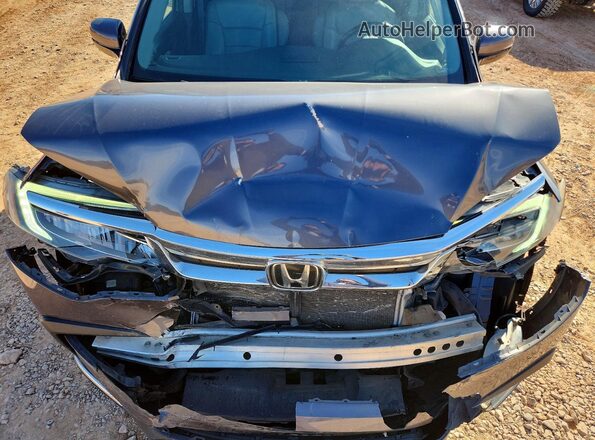 5FNYF5H65KB041784 2019 HONDA PILOT Gray 