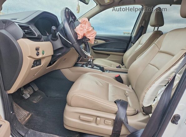 5FNYF5H99MB034110 2021 HONDA PILOT White წინა სალონის ხედი