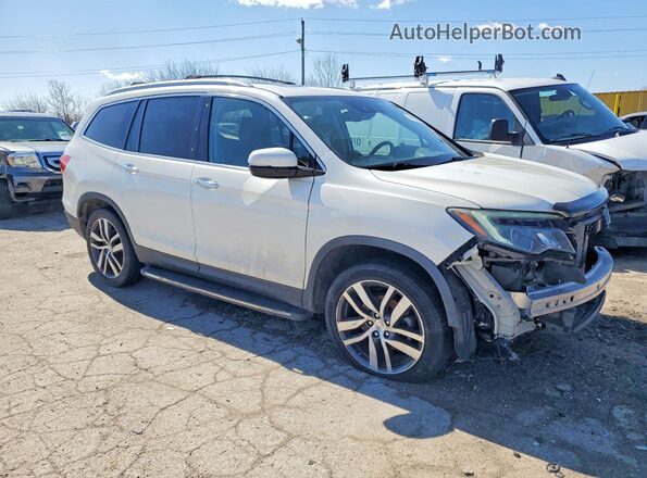 5FNYF6H04HB078724 2017 HONDA PILOT White Передня права чверть