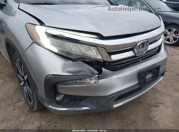 5FNYF6H04KB053071 2019 HONDA PILOT Silver Вид спереду