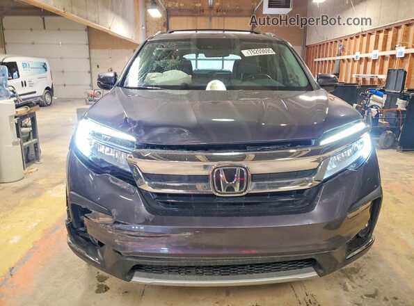 5FNYF6H05MB088821 2021 HONDA PILOT Gray Vista frontal