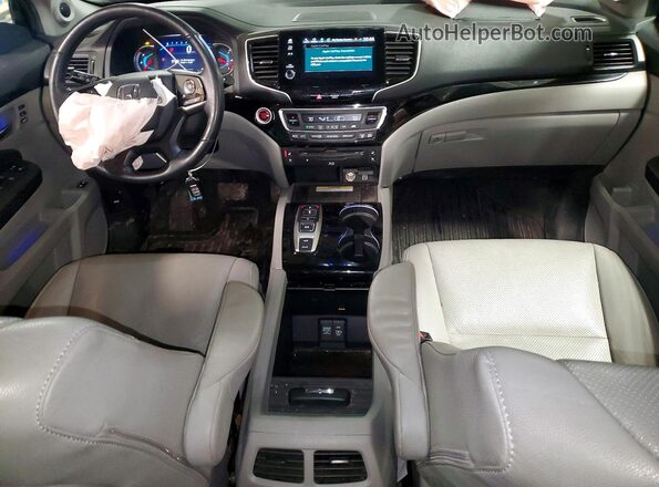 5FNYF6H05MB088821 2021 HONDA PILOT Gray Vista del salpicadero