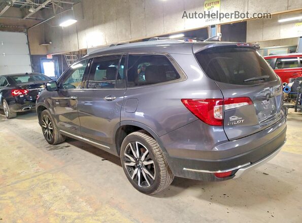 5FNYF6H05MB088821 2021 HONDA PILOT Gray Trasero izquierdo