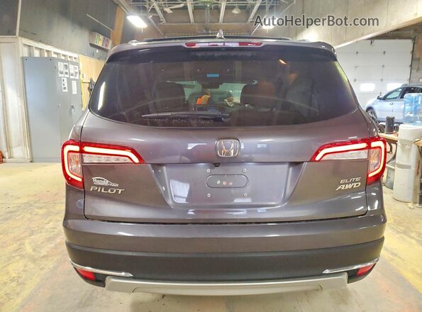 5FNYF6H05MB088821 2021 HONDA PILOT Gray Vista trasera