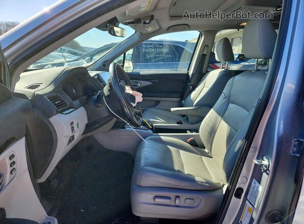 5FNYF6H06MB026702 2021 HONDA PILOT Silver Vista interior delantera