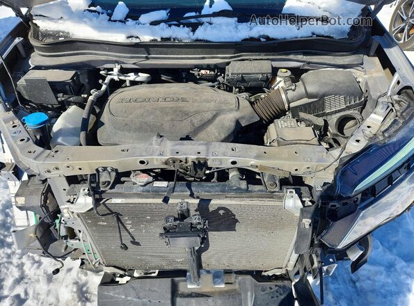 5FNYF6H06MB026702 2021 HONDA PILOT Silver Vista del compartimento del motor