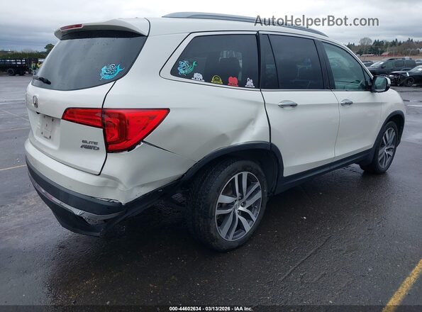 5FNYF6H07JB001609 2018 HONDA PILOT White Vista frontal
