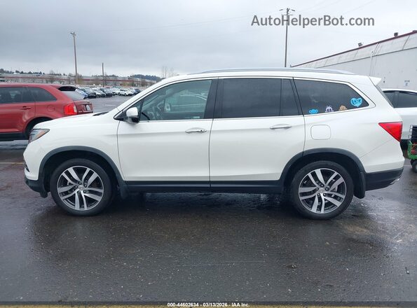 5FNYF6H07JB001609 2018 HONDA PILOT White Vista interior de 360 grados
