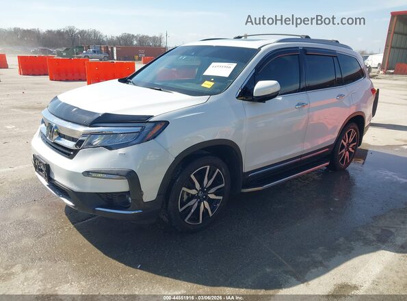 5FNYF6H08MB034509 2021 HONDA PILOT White Przód lewy