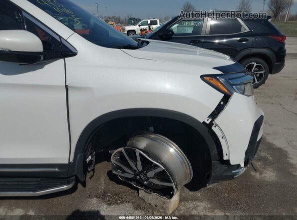 5FNYF6H08MB034509 2021 HONDA PILOT White Widok z przodu