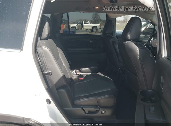 5FNYF6H08MB034509 2021 HONDA PILOT White Widok naklejki z numerem VIN