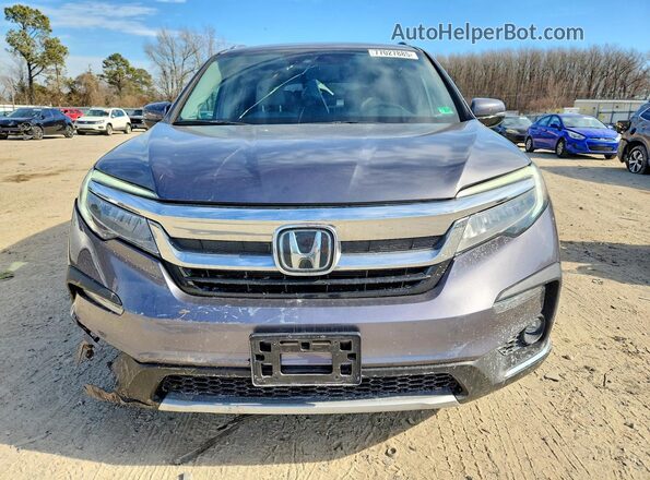 5FNYF6H08MB058888 2021 HONDA PILOT Gray Widok z przodu