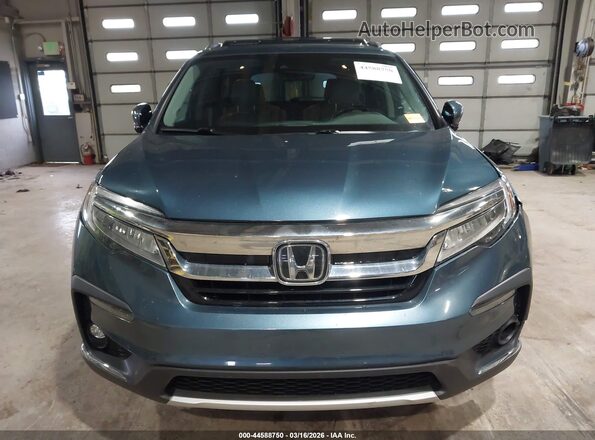 5FNYF6H09MB072668 2021 HONDA PILOT Blue Instrument cluster view