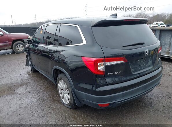 5FNYF6H19MB017677 2021 HONDA PILOT Black Trasero izquierdo