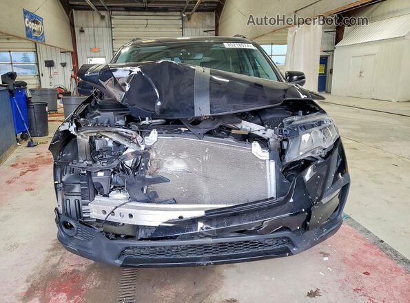 5FNYF6H20MB057140 2021 HONDA PILOT Black Front view
