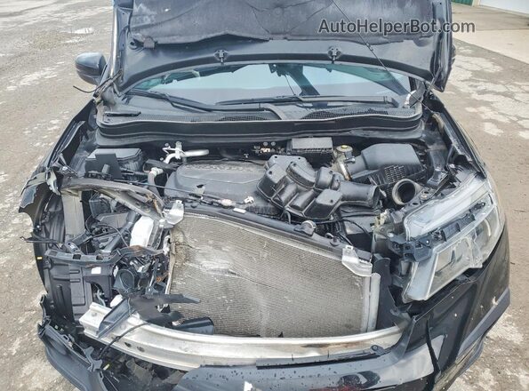 5FNYF6H20MB057140 2021 HONDA PILOT Black Engine compartment view