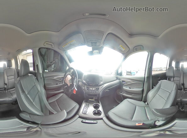 5FNYF6H20MB057140 2021 HONDA PILOT Black 360 interior view