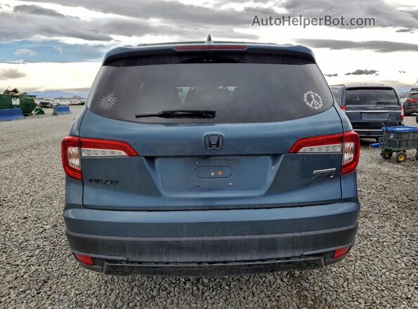 5FNYF6H20MB059275 2021 HONDA PILOT Blue Widok z tyłu