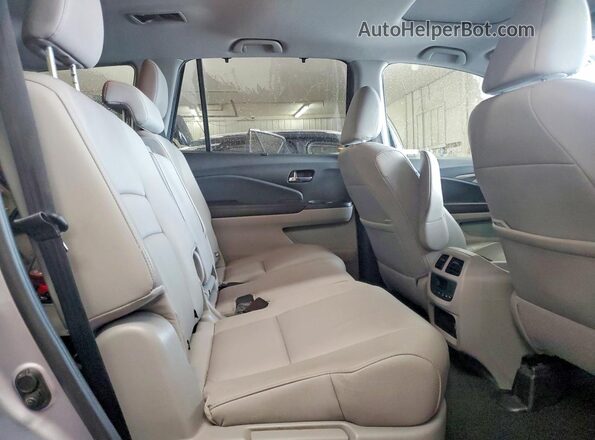 5FNYF6H21MB025829 2021 HONDA PILOT Silver უკანა სალონის ხედი