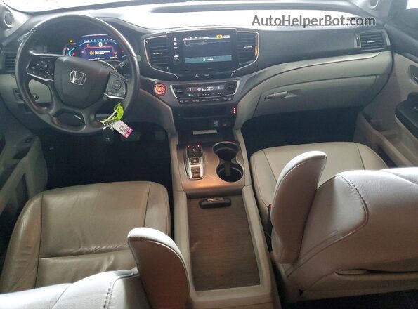 5FNYF6H21MB025829 2021 HONDA PILOT Silver წინა პანელის ხედი