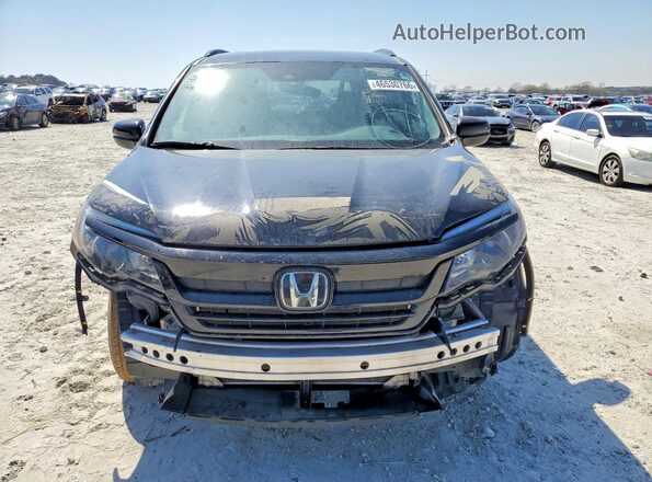 5FNYF6H24MB068125 2021 HONDA PILOT Black Front view