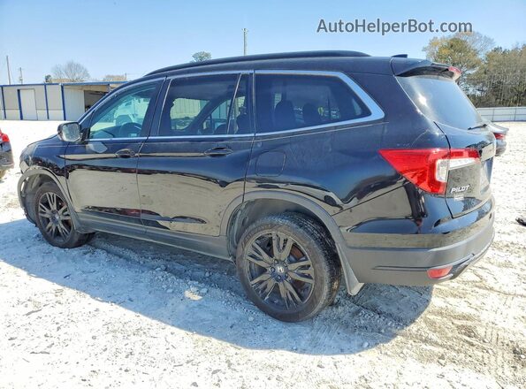 5FNYF6H24MB068125 2021 HONDA PILOT Black Rear left