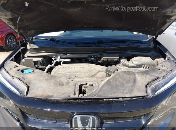 5FNYF6H24MB078668 2021 HONDA PILOT Gray Rear view