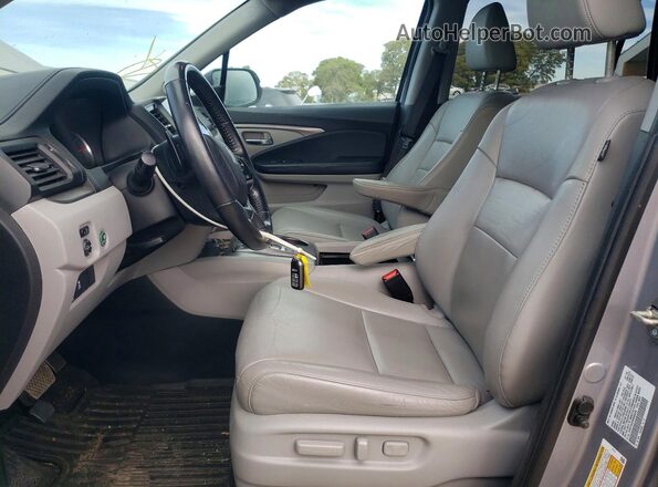 5FNYF6H25MB004594 2021 HONDA PILOT Серый Вид панели приборов