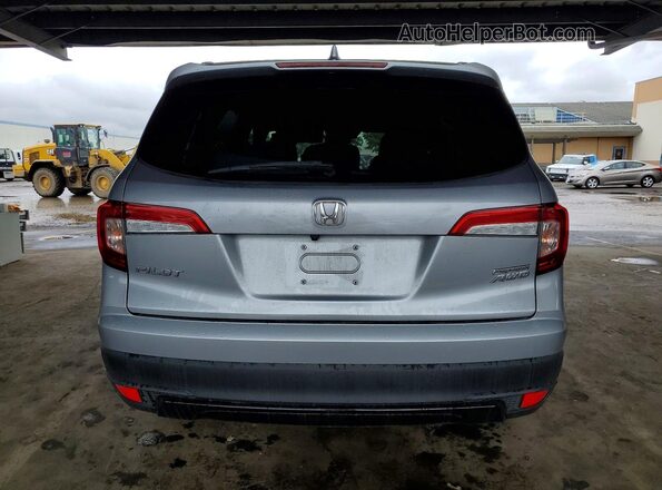 5FNYF6H25MB004594 2021 HONDA PILOT Серый Вид салона спереди