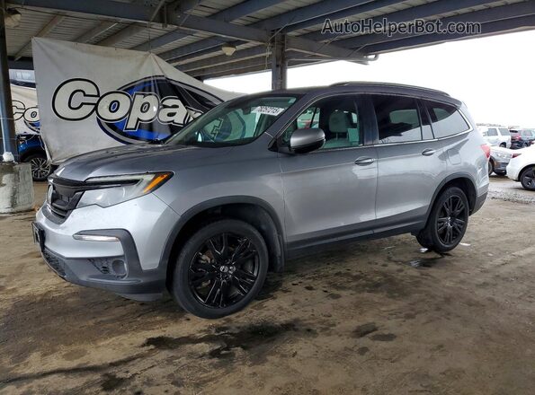 5FNYF6H25MB004594 2021 HONDA PILOT Серый Задняя левая четверть