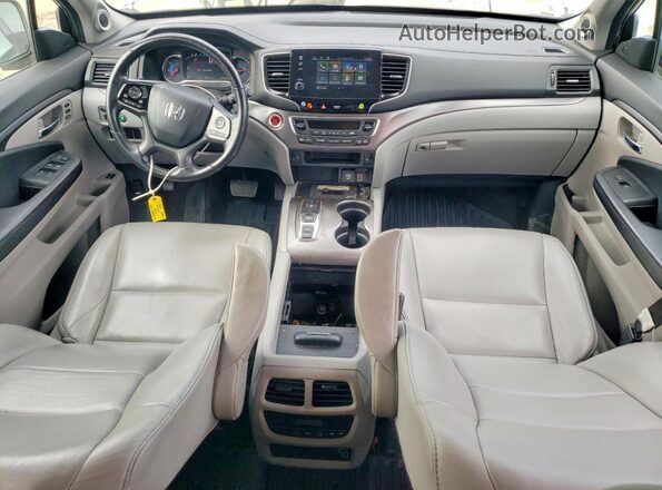 5FNYF6H25MB004594 2021 HONDA PILOT Серый Вид щитка приборов