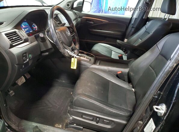 5FNYF6H27MB050069 2021 HONDA PILOT Black Vista interior delantera
