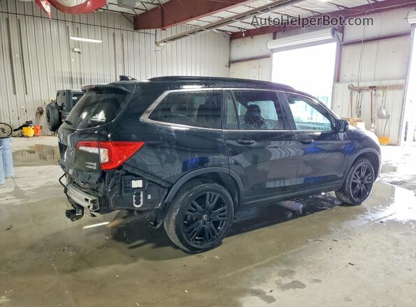 5FNYF6H27MB050069 2021 HONDA PILOT Black Trasero derecho