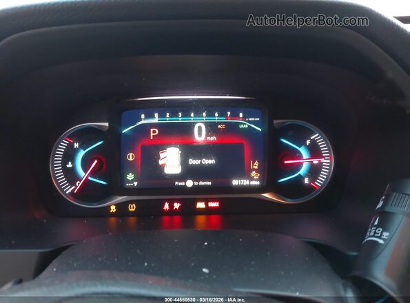 5FNYF6H27NB074907 2022 HONDA PILOT Maroon Հետևի նստատեղերի տեսք
