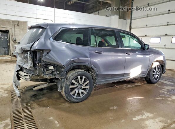 5FNYF6H30KB070072 2019 HONDA PILOT Gray 