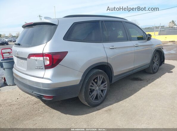 5FNYF6H31NB017384 2022 HONDA PILOT Серый Задняя правая четверть