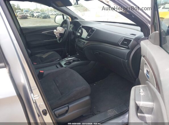 5FNYF6H31NB017384 2022 HONDA PILOT Серый Вид салона спереди