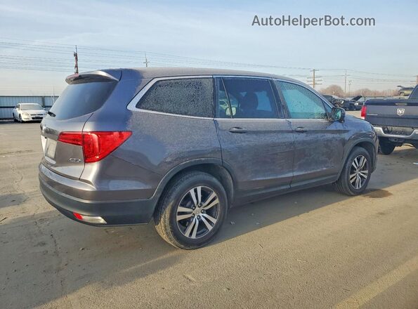 5FNYF6H32JB061095 2018 HONDA PILOT Charcoal Tył prawy