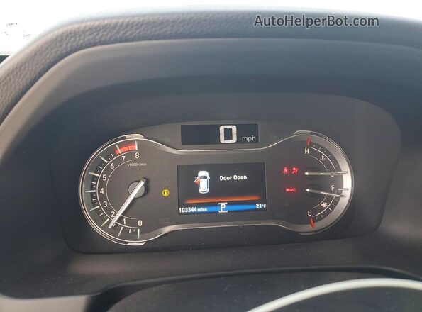 5FNYF6H32JB061095 2018 HONDA PILOT Charcoal Widok zestawu wskaźników