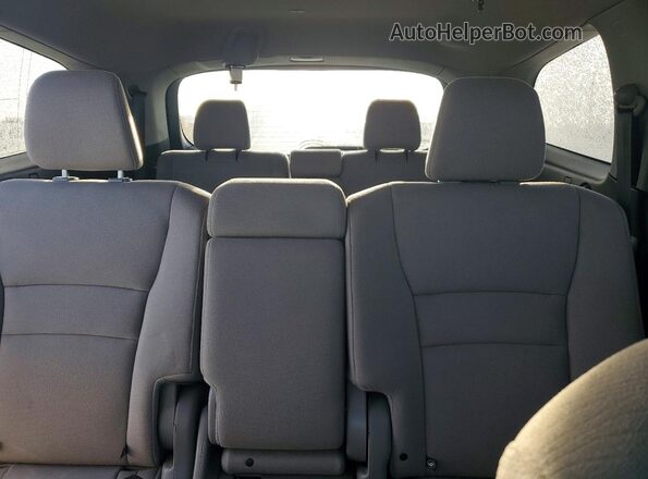 5FNYF6H32JB061095 2018 HONDA PILOT Charcoal Widok tylnych siedzeń
